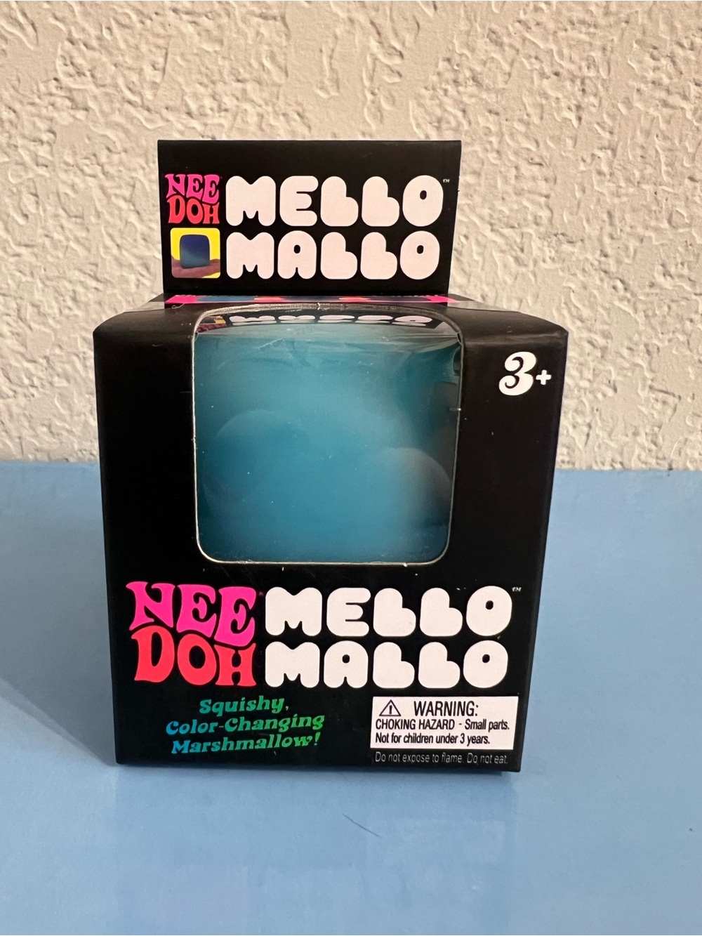 Authentic Needoh Mello Mallo Squishy -blue 💙💙💙